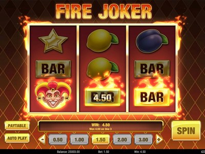 Игровой автомат Fire Joker